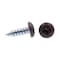 Prime-Line Sheet Metal Screw, S-Tap Pan Head Phil Dr No. 8 X 1/2in Zinc Pl Steel Black Head 25PK 9154665 - alternate 4